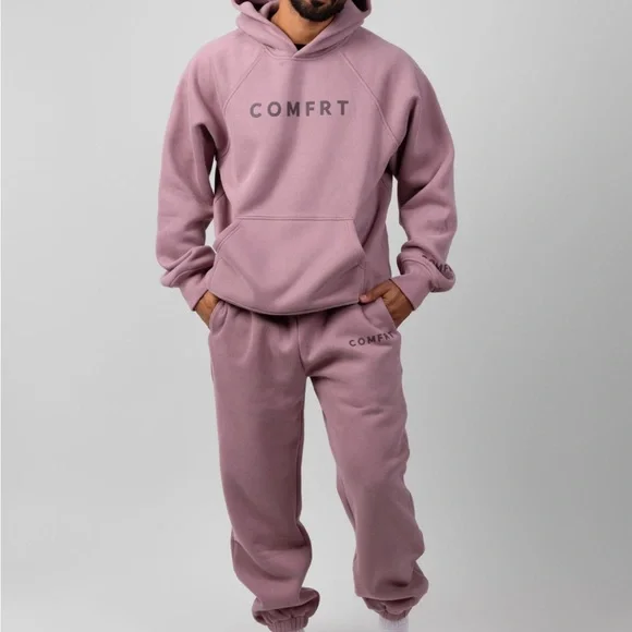 COMFRT Women's Tranquil Orchid Hoodie and Sweatpants - Picture 4 of 7